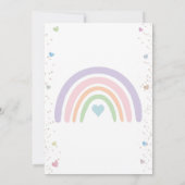 Isnt ze heerlijk instant ze oenoful 1st uitnodigin kaart (Achterkant)