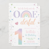 Isnt ze heerlijk instant ze oenoful 1st uitnodigin kaart (Voorkant / Achterkant)