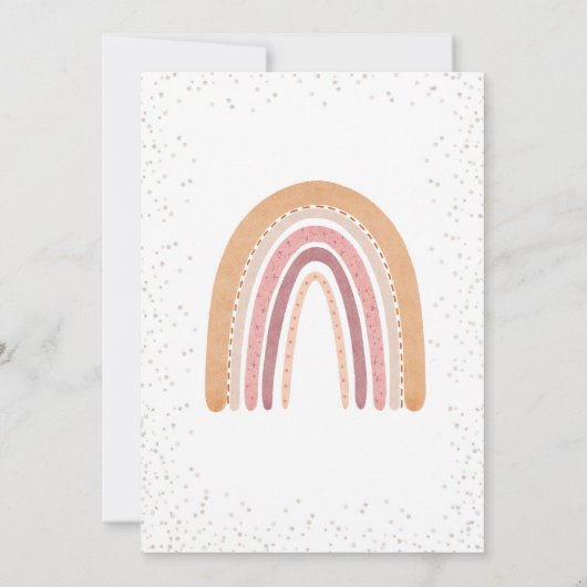 Isnt ze heerlijk instant ze oenoful 1st uitnodigin kaart (Achterkant)