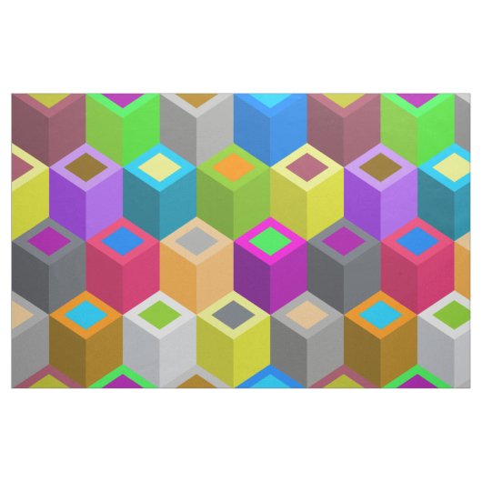 Iso City-blokken Stof (Fat Quarter)