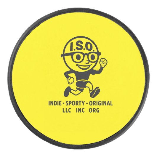 ISO HOCKEY PUCK (Voorkant)