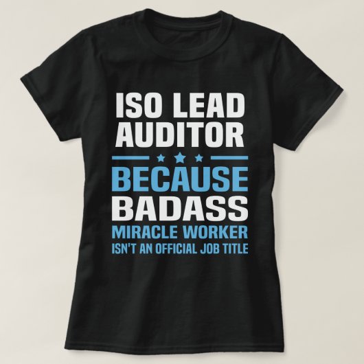 ISO-hoofdcontroleur T-shirt (Design voorkant)