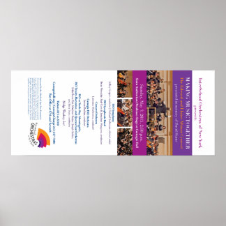 ISO op het Poster Carnegie Hall