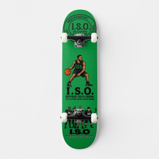 ISO SK8 Meer Persoonlijk Skateboard (Voorkant)