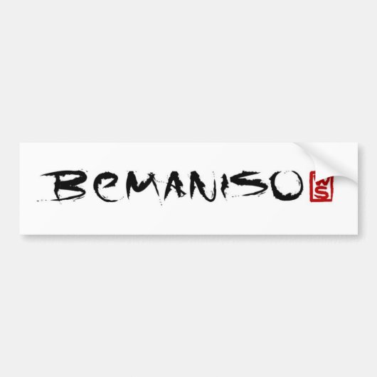 #iso stickit bumpersticker (Voorkant)