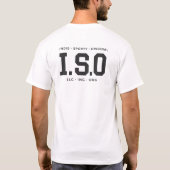 ISO T-SHIRT (Achterkant)