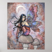 Isobel de Introvert Fairy Fantasy Art Print (Voorkant)