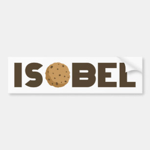 Isobel koekje bumper sticker