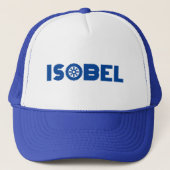 Isobel Petrol Head Trucker Hat Trucker Pet (Voorkant)