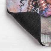 Isobel the Introvert Fairy Fantasy Art Mousepad Muismat (Hoek)