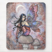 Isobel the Introvert Fairy Fantasy Art Mousepad Muismat (Voorkant)