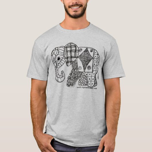 isobelephant t-shirt (Voorkant)