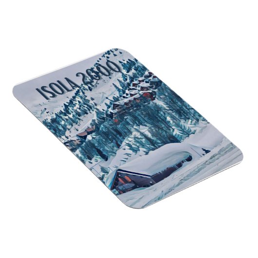 Isola 2000 Skigebied Magneet (Rechterzijde)
