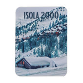 Isola 2000 Skigebied Magneet (Verticaal)