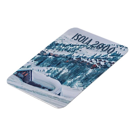 Isola 2000 Skigebied Magneet (Linkerzijde)