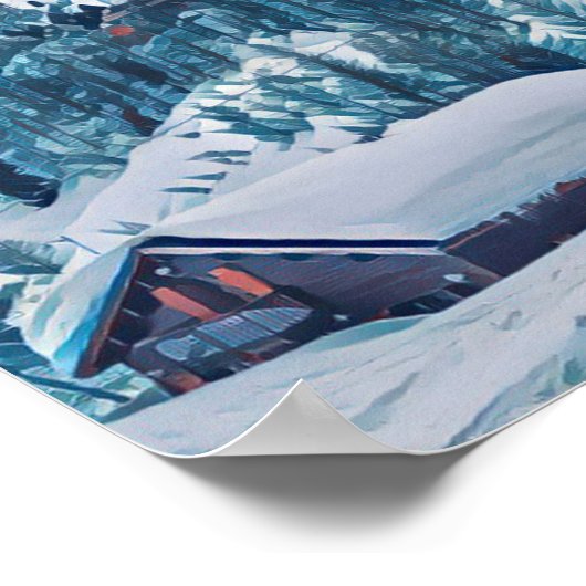 Isola 2000 Skigebied Poster (Hoek)