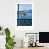 Isola Bella Balcony Poster (Thuiskantoor)