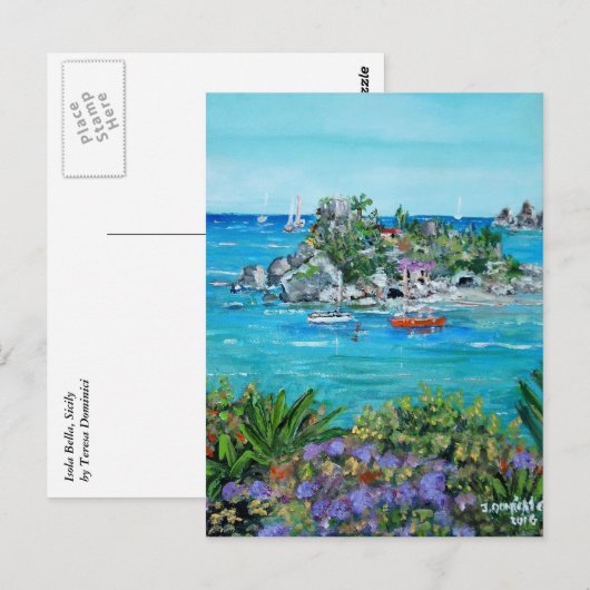 Isola Bella - Briefkaart (Voorkant / Achterkant)