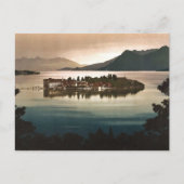 Isola Bella door moonlight, Maggiore, het meer van Briefkaart (Voorkant)