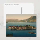 Isola Bella III, Lake Maggiore, Piemonte, Italië Briefkaart (Voorkant / Achterkant)