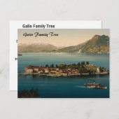 Isola Bella III, Lake Maggiore, Piemonte, Italië Briefkaart (Voorkant / Achterkant)