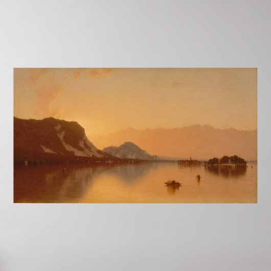 Isola Bella in Lago Maggiore - 1871 Poster (Voorkant)