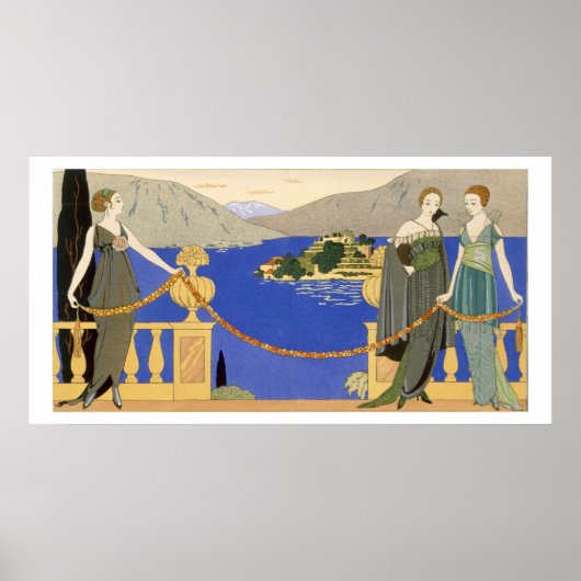 Isola Bella, jurken voor de avond, ontworpen door  Poster (Voorkant)