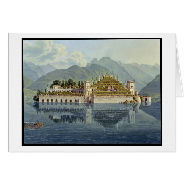 Isola Bella, Maggiore-meer: de terrasse tuinen, (Voorkant Horizontaal)