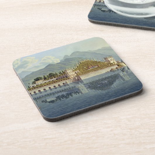 Isola Bella, Maggiore-meer: de terrasse tuinen, Bier Onderzetter (Linkerzijde)