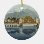 Isola Bella, Maggiore-meer: de terrasse tuinen, Keramisch Ornament (Voorkant)