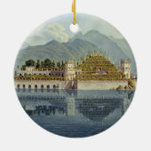 Isola Bella, Maggiore-meer: de terrasse tuinen, Keramisch Ornament (Achterkant)