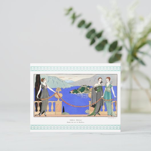 Isola Bella van George Barbier Briefkaart (Staand voorkant)