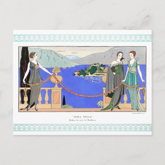 Isola Bella van George Barbier Briefkaart (Voorkant)