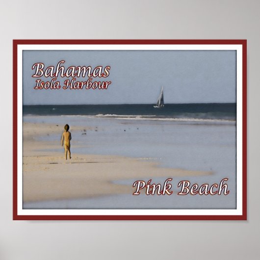 Isola Harbour - Bahamas - Poster (Voorkant)