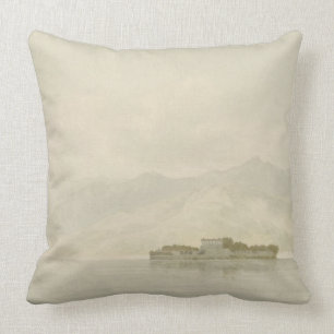 Isola Madre, Lago Maggiore, c.1781 (m/c over de gr Kussen