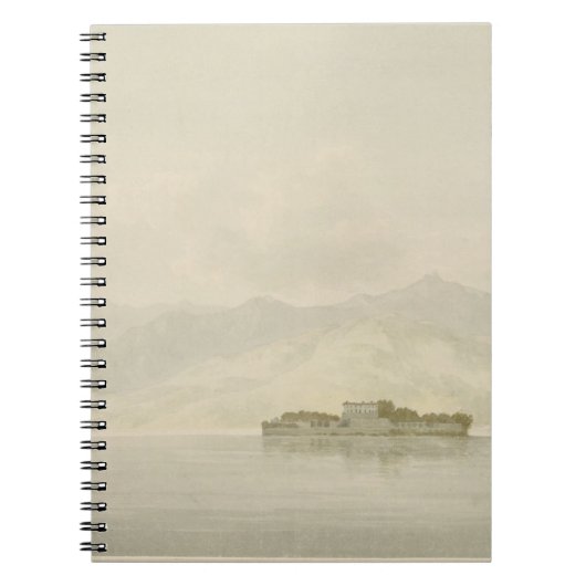 Isola Madre, Lago Maggiore, c.1781 (m/c over de gr Notitieboek (Voorkant)