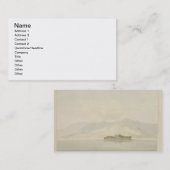 Isola Madre, Lago Maggiore, c.1781 (m/c over de gr Visitekaartje (Voorkant / Achterkant)