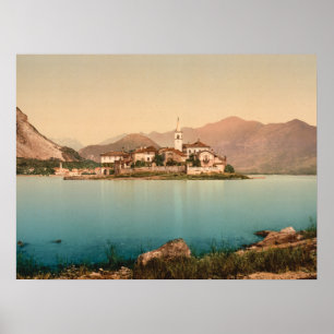 Isola Pescatori I, Lake Maggiore, Italiaanse archi Poster