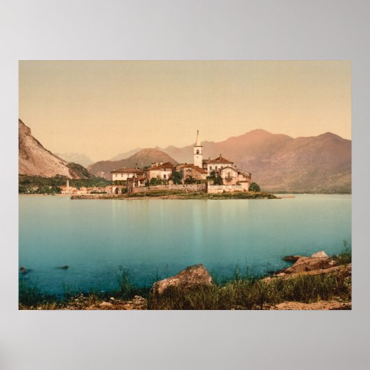 Isola Pescatori I, Lake Maggiore, Italiaanse archi Poster (Voorkant)