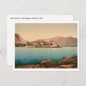 Isola Pescatori I, Lake Maggiore, Piemonte, Italië Briefkaart (Voorkant / Achterkant)