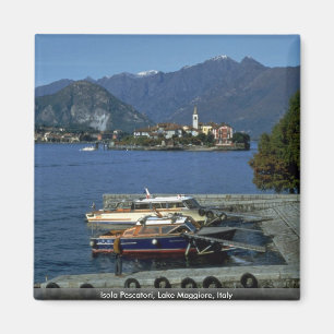 Isola Pescatori, Lago Maggiore, Italië Magneet