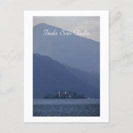 Isola San Giulio, Ortameer, Italië Briefkaart