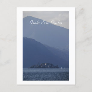 Isola San Giulio, Ortameer, Italië Briefkaart