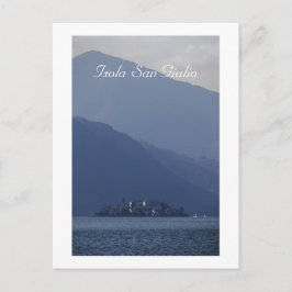Isola San Giulio, Ortameer, Italië Briefkaart