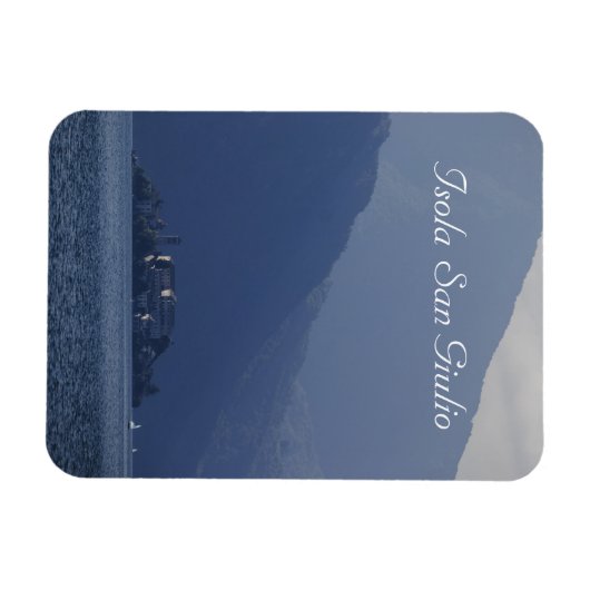 Isola San Giulio, Ortameer, Italië Magneet (Horizontaal)