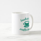 Isolaat en cafeïnezuur koffiemok (Voorkant rechts)