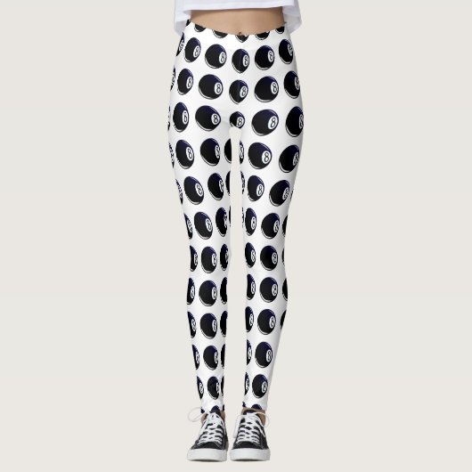 Isolated Eight Ball Leggings (Voorkant)
