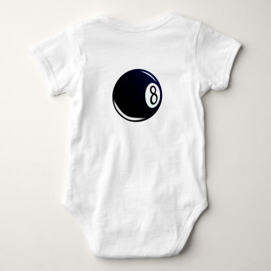 Isolated Eight Ball Romper (Achterkant)