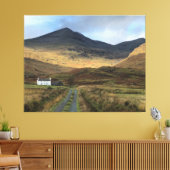 Isolated Farmhouse op het eiland Mull, Schotland C Canvas Afdruk (Insitu (Woonkamer))