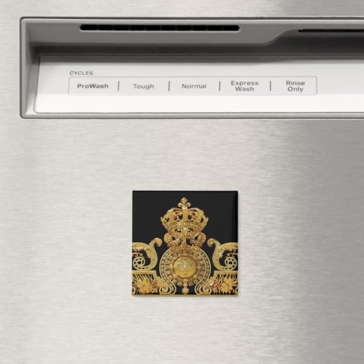 Isolated Golden gate of Versailles castle - Frankr Magneet (Insitu (Vaatwasser))